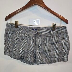 Vintage American Eagle Plaid Shorts | Y2K Preppy Coastal | Size 8